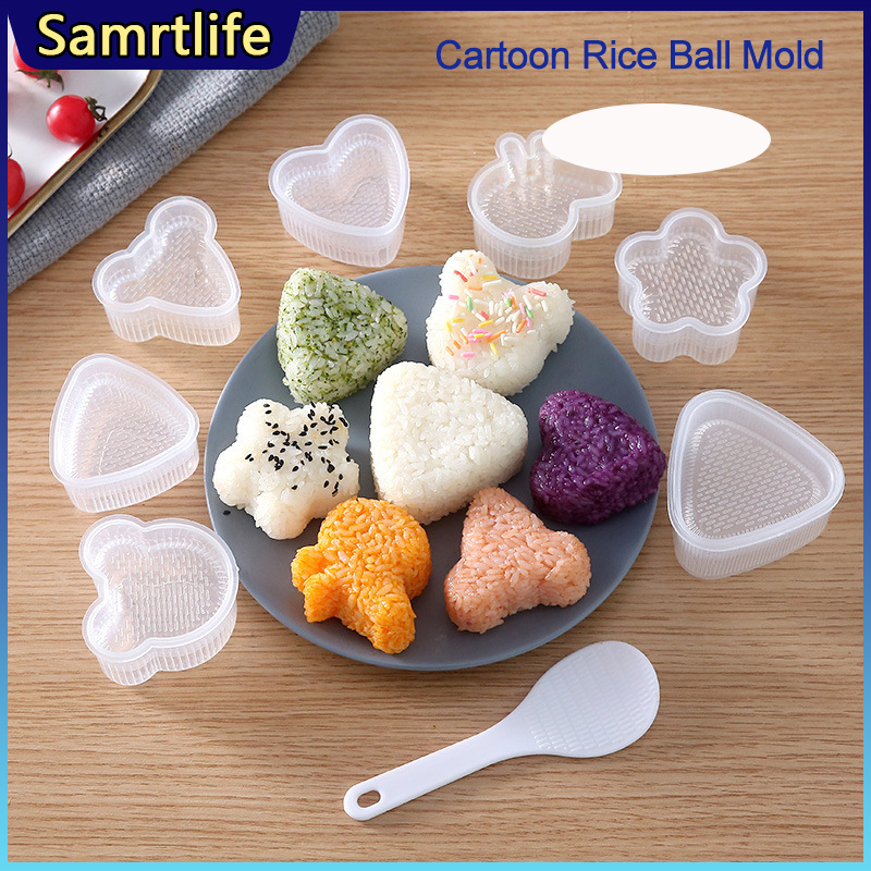 Gambar Smartlife Cartoon Creative Rice Ball Mold Children  S Rice Bento Household DIY Seaweed Sushi Mold