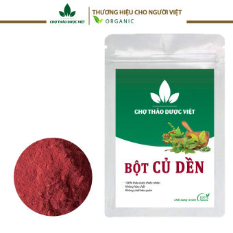Bột củ dền nguyên chất sấy lạnh 100g ( Bột củ dền đỏ tạo màu thực phẩm, bột ăn dặm,làm mì củ dền)- Chợ Thảo Dược Việt