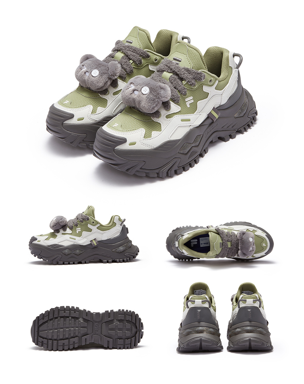 [NUOVA versione] Sneakers con piattaforma FILA FUSION BIANCO/BIANCO III da donna