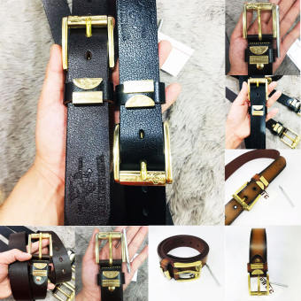 Thắt Lưng Nam Da Bò Khóa Đồng Đúc Ông Địa Dây Nịt Nam Da Bò Khóa Đồng Đúc Ông Địa