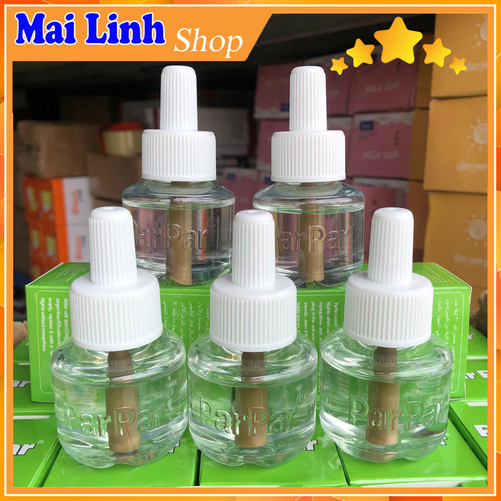 [HCM]Lọ Tinh dầu đuổi muỗi Par Par 480h dùng cho các máy đuổi muỗi Par Par hoặc hacker