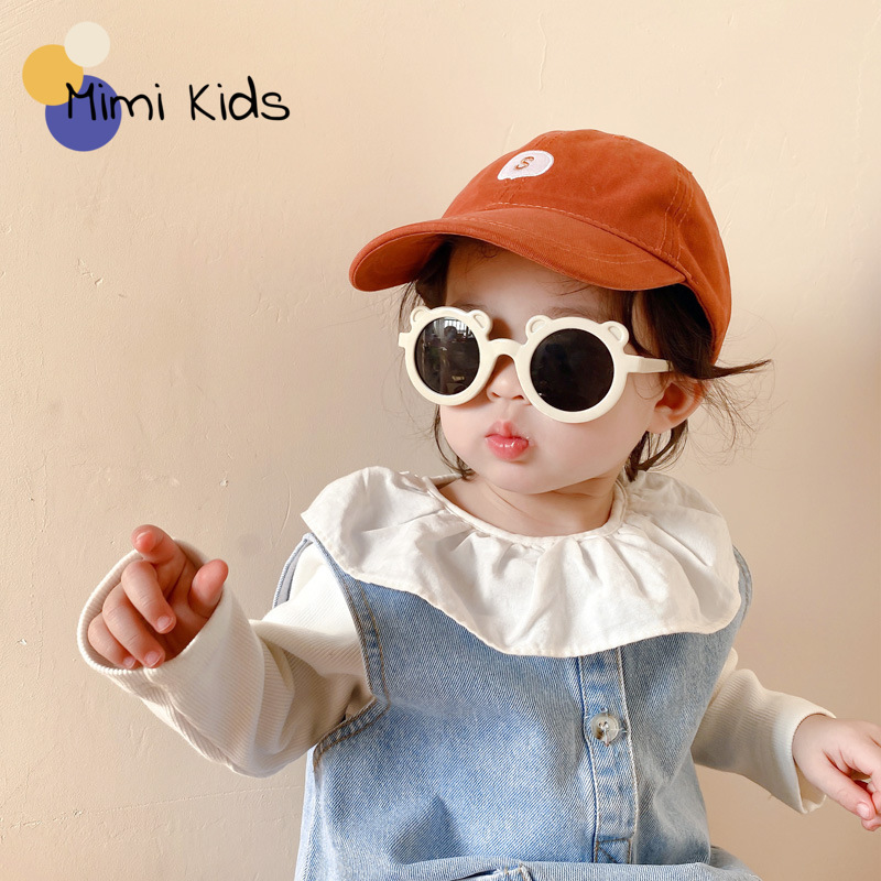 Kính râm K06 cho bé hình gấu chống nắng UV400