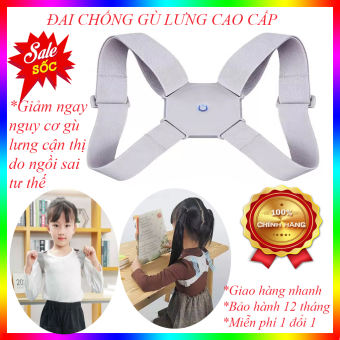 Đai chống gù - đai lưng cột sống chống cong vẹo cột sống, Dai chong gu lung HZ-808 hỗ trợ lưng thẳng, định hình cột sống - Nịt chống gù lưng cho trẻ em,đai chống gù lưng thông minh cho trẻ em, người lớn, học sinh, trị lưng tôm, cong vẹo cột sốn