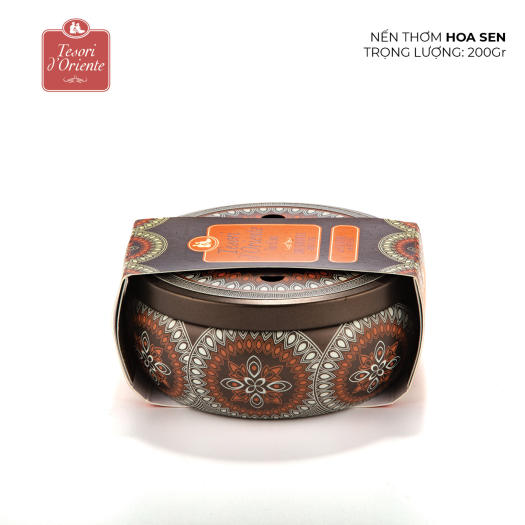Nến thơm Tesori d'Oriente  Hoa sen 200g
