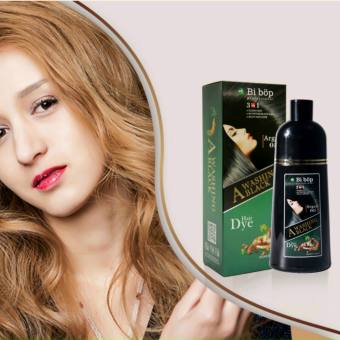 Dầu gội ĐEN tóc thảo dược Nhật Bản BI BOP chỉ dành cho tóc bạc muốn thành tóc đen