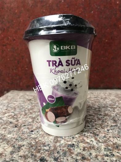 TRÀ SỮA TRÂN CHÂU CỐC  500ML UỐNG LIỀN