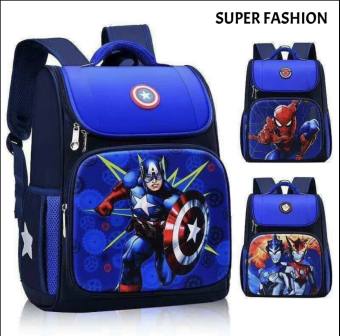 Ba Lô Siêu Nhân, Cặp Sách Siêu Nhân ,Cặp Chống Gù Lưng In Hình 3D Chống Nước Siêu Hót Cho Bé Trai Bé Gái