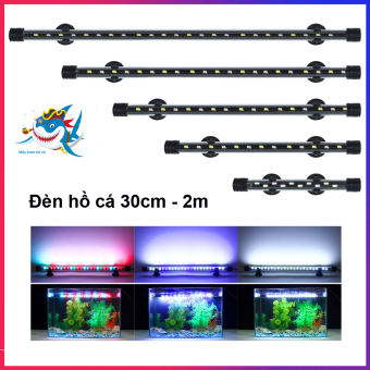 Đèn hồ cá thủy sinh 30cm 40cm 50cm 60cm 80cm 1m 1.2m 1.4m YILONG cao cấp, cho bể cá cảnh, chống nước, ánh sáng trắng cao cấp