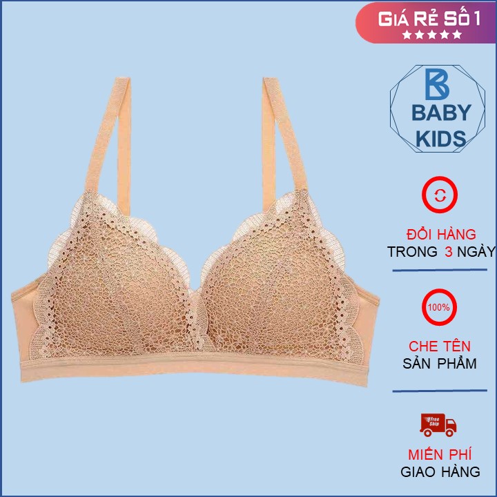 Áo lót đúc hoa baby không gọng