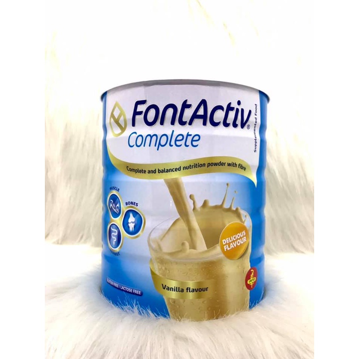 Sữa FontActiv Complete Nhập Khẩu Tây Ban Nha cho người,mới ốm dậy