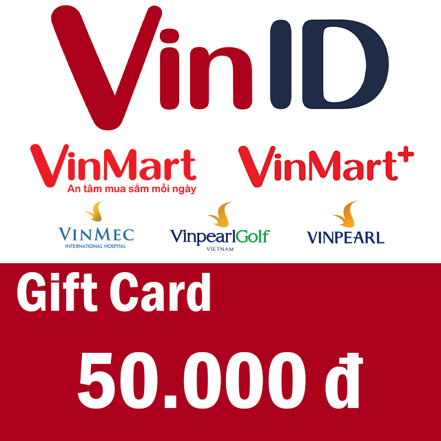 E-voucher tiền mặt 50.000đ tại vinid