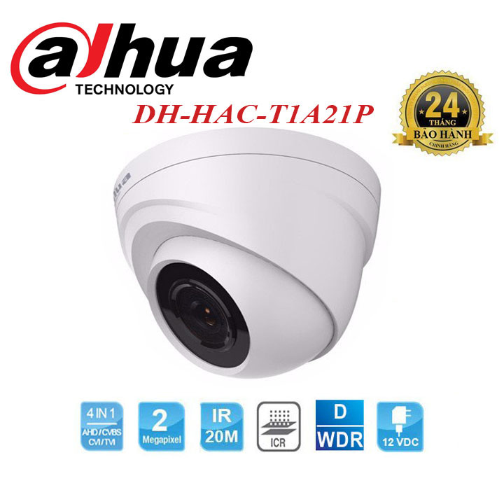 Camera DAHUA HAC-T1A21P 2.0 Megapixel
