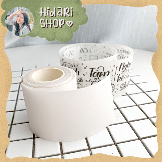 Decal Giấy Can cuộn 10 mét / Hidari Shop