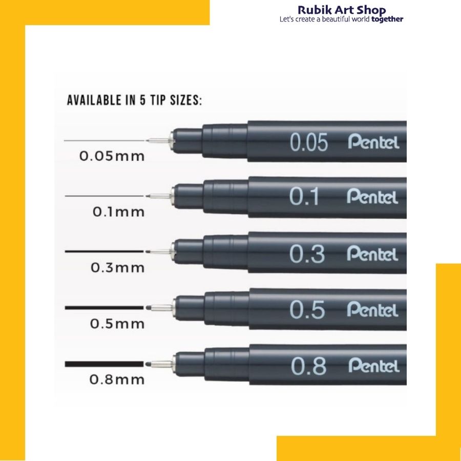Bút Kim Số Đi Nét Kỹ Thuật Pentel Pointliner