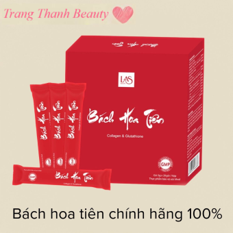 Bách Hoa Tiên Cốm Đẹp Da Chống Lão Hoá Điều Hoà Nội Tiết Tố Nữ Tăng Vòng 1 Hộp 20 gói