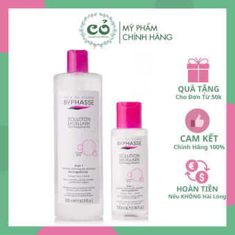 Nước tẩy trang BYPHASSE Solution Micellaire Face