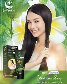 Dầu xả Thanh Mộc Hương không silicon hoàn toàn từ thiên nhiên phục hồi tóc hư tổn cấp ẩm cho tóc - TT365