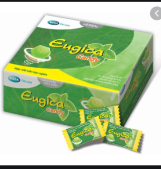 Kẹo EUGICA kẹo ngậm thảo dược DHG ( hộp 100 viên)