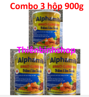 Sữa bột ALPHAMILK NANO CURCUMIN NẤM LIM XANH..