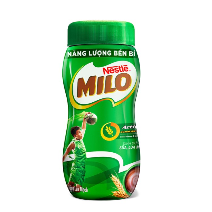 Thức uống lúa mạch bổ dưỡng Nestle Milo nguyên chất 400g