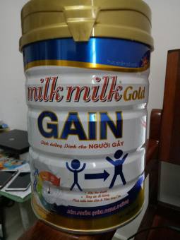 Sữa tăng cân cho người gầy và trẻ nhỏ Milkmilkgold gain lon 900g