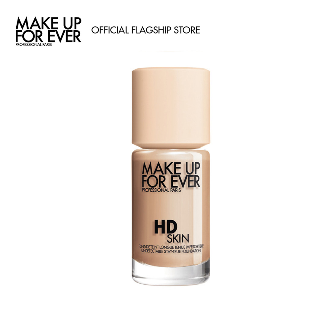 Kem nền mỏng mịn tệp da Make Up For Ever HD Skin Foundation 30ml - Nhập khẩu độc quyền từ Pháp