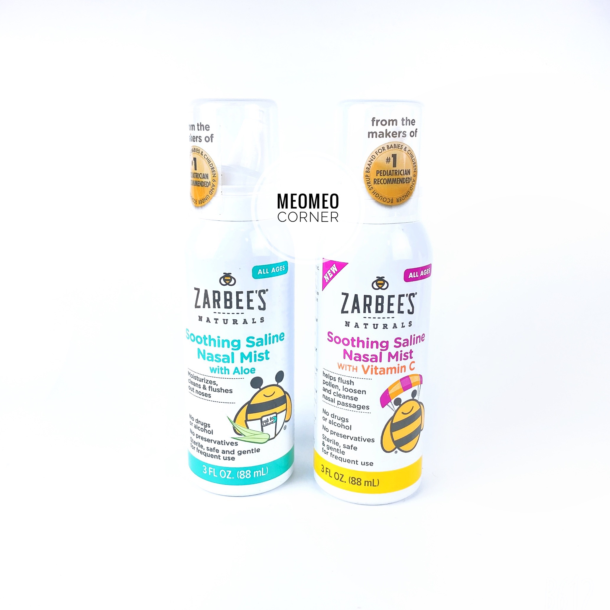 Xịt mũi lô hội Zarbee Mỹ 88ml cho bé Zarbees / Zarbees Vitamin C Mỹ