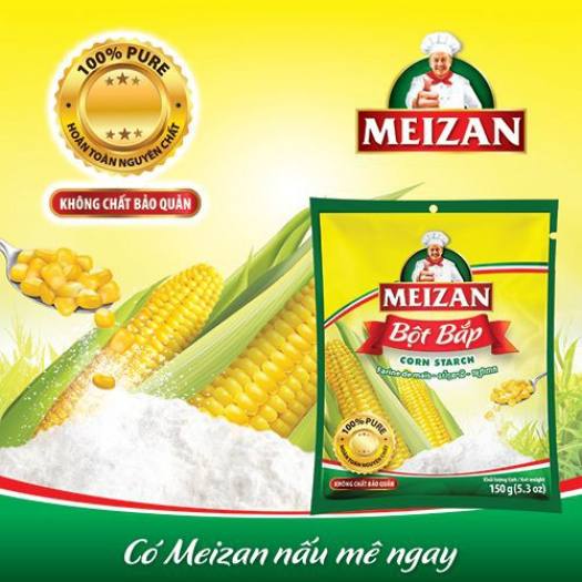 Bột bắp Meizan 1kg