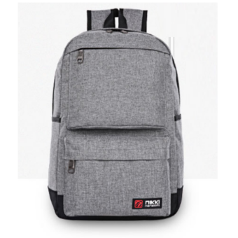 Balo nam thời trang phong cách Hàn Quốc- khong the re hon - Balo Đi Học,balo hàn quốc,ba lô nam đẹp 205972 (ghi)