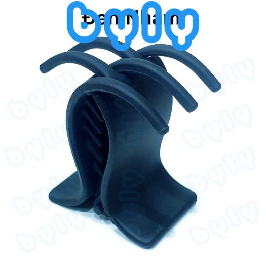 Kẹp tóc càng cua 5 răng màu đen gắp không gãy - ByLy Store