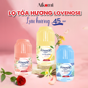 Lọ tỏa hương Lovenose - Hương thơm tự nhiên 180ml