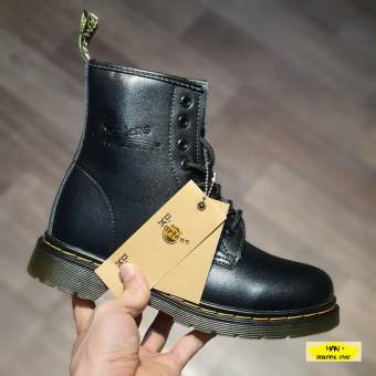 Giày Dr. Martens bốt cao cổ Black siêu đẹp, cao bồi dành cho nam nữ phong cách