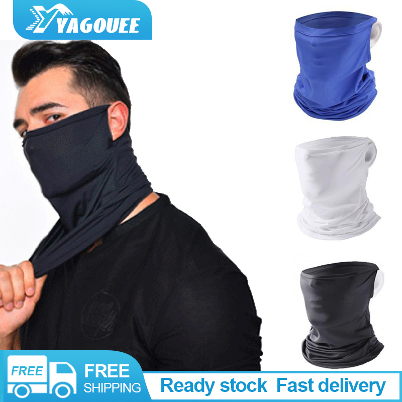 Mặt Nạ Chống Nắng Mùa Hè, Khăn Trùm Đầu Ma Thuật Toàn Mặt Bằng Lụa Băng Lái Xe Khăn Rằn Đa Dụng Ngoài Trời Khẩu Trang Đạp Xe Chống Tia UV, Kem Chống Nắng Chống Bụi