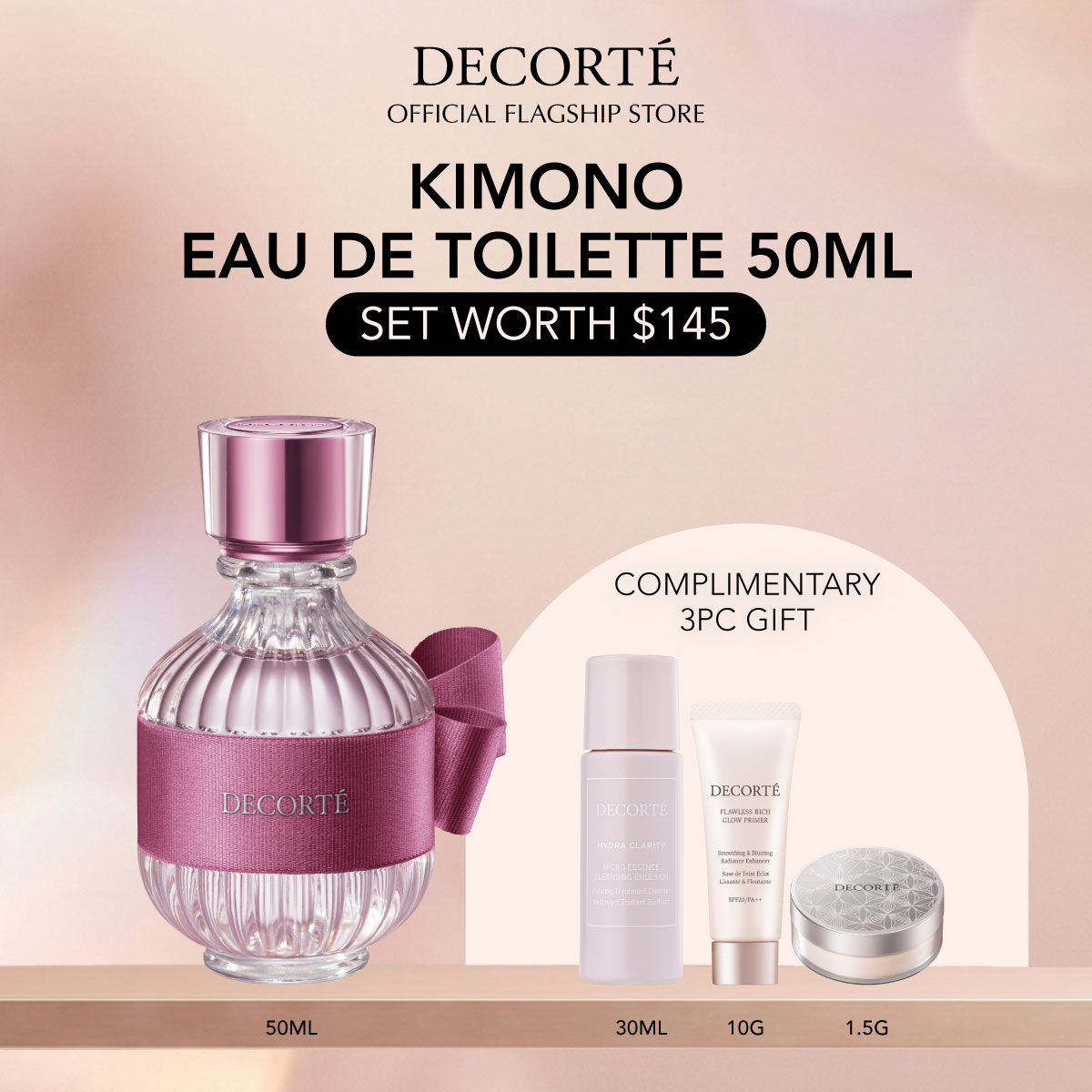DECORTE Kimono Yui Eau De Toilette | Lazada Singapore