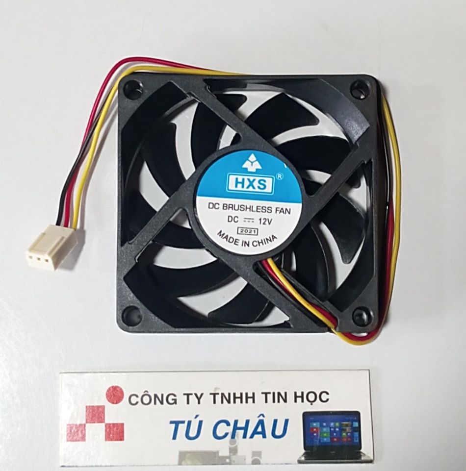 Quạt 7cm / dày 1.5cm - điện áp dc 12v