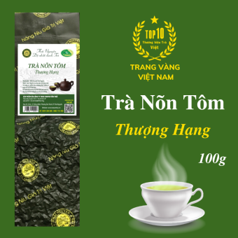 Trà Nõn Tôm Thái Nguyên Thượng Hạng 100g Trà Xanh Tâm Thái  Trà Nõn Tôm Tân Cương Thái Nguyên 100g