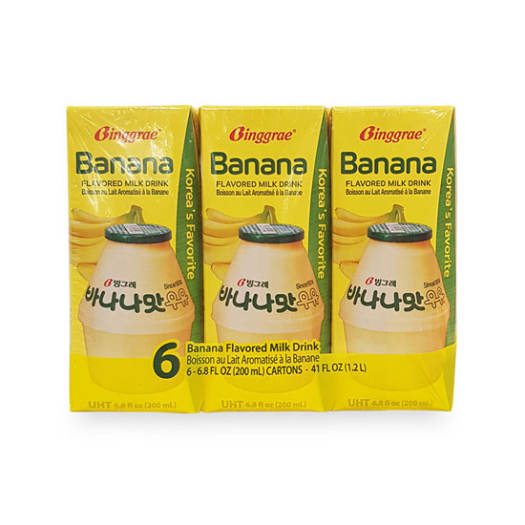 Sữa chuối Binggrae Hàn Quốc hộp 200ml