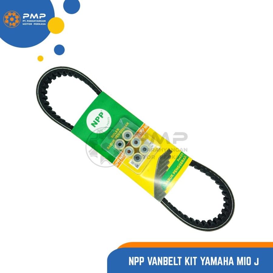 NPP Van Belt Set Roller Yamaha mio J Soul GT X Ride Fino 54P00 Harga 109,890 rupiah*Gratis Ongkir
