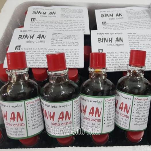 Dầu Xoa Bóp Gia Truyền Bình An Công Chính Combo5chai 30ml - Giúp giảm Đau Nhức Xương Khớp, Đau Mỏi Vai Gáy, Đau Do Nguyên Nhân Hệ Thần Kinh