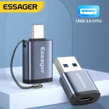 Essager Bộ chuyển đổi OTG USB Sang Type C Micro sang Type C cho Samsung Note 8 Xiaomi mi để truyền dữ liệu