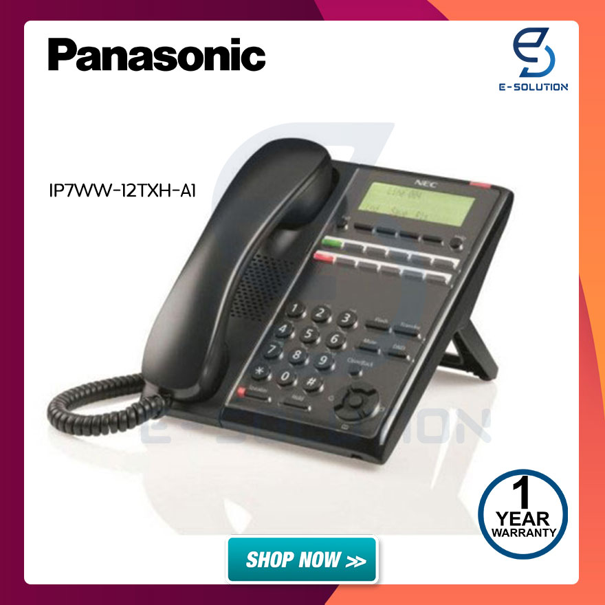 NEC SL2100 Telephone System 12-Button Telephone IP7WW-12TXH-A1-TEL ราคา 2,790 บาท*ส่งฟรี