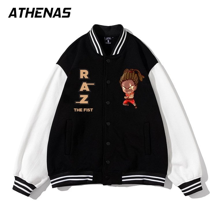 Áo khoác varsity bomber jacket raz first blood - chiến công đầu - varsiry full size nam nữ