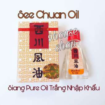 Bộ 3 chai Dầu gió SEE CHUAN OIL Thái Lan