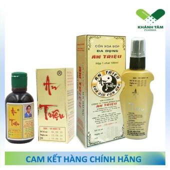 Cồn xoa bóp An Triệu - Dầu xoa bóp đa dụng