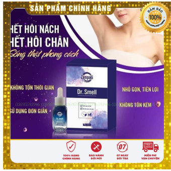 Tinh Chất Dr Smell Khử Mùi Hôi Nách Hôi Chân Hiệu Quả - Dr.Smell Zenpali