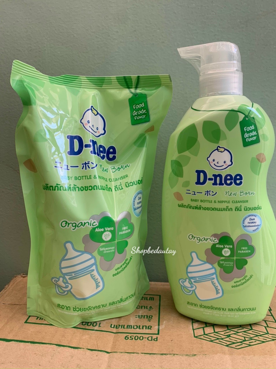 Nước rửa bình sữa dnee thái 400/600/620ml