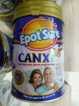 Sữa canxi cho người già - Sữa cho người già bổ sung canxi ngừa loãng xương và tiểu đường Epotsure canxi gold 900g