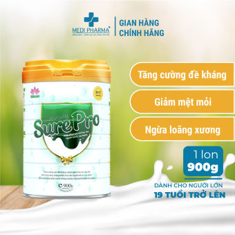 Sữa y tế S86care SURE PRO phục hồi thể lực sau bệnh cho người trên 19 tuổi - 900g