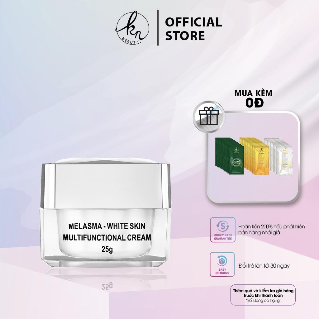 Kem dưỡng trắng da xóa mờ thâm nám, tàn nhang, đồi mồi chống nắng kn beauty 25gr - kn beauty 190208