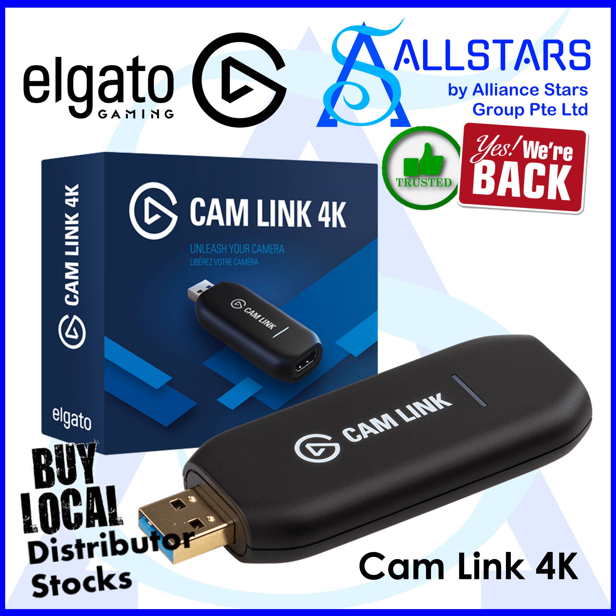 corsair elgato cam link 4k usb 3.0 broadcast live